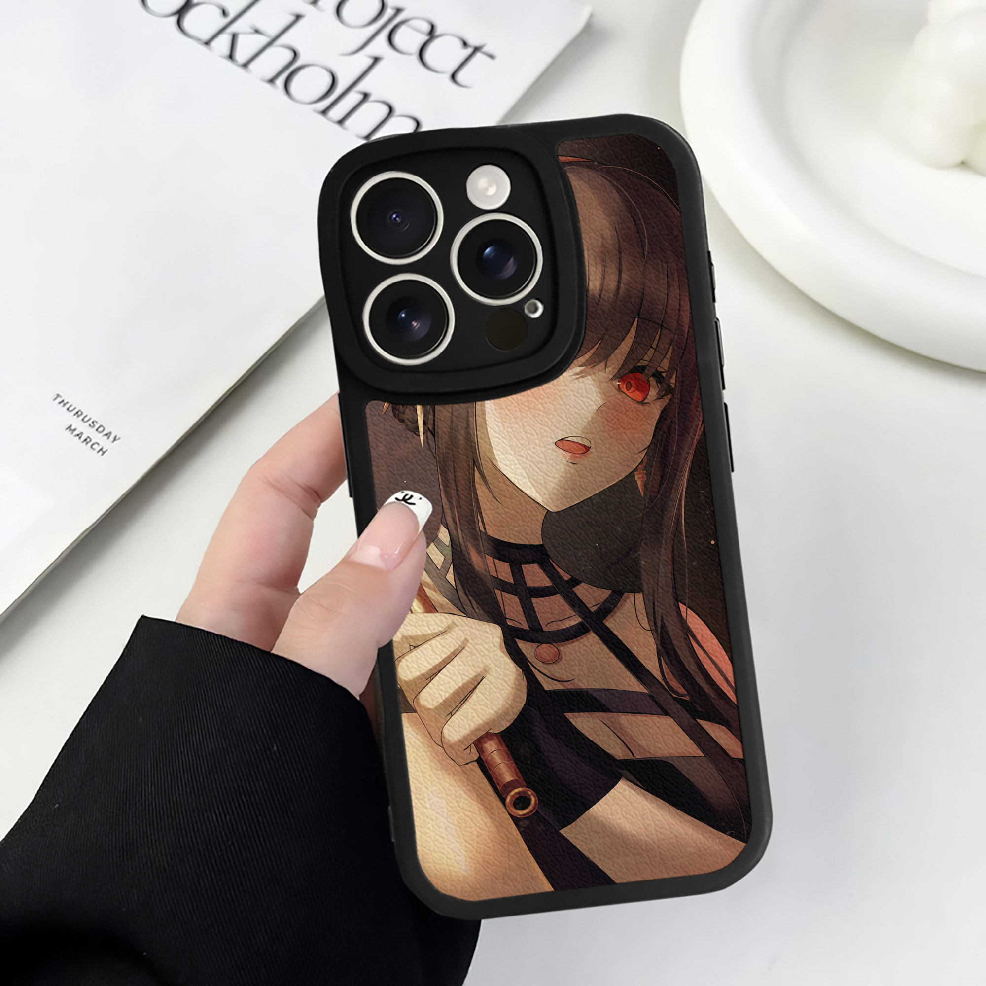 （画像用） SPY×FAMILY间谍家家酒 【iPhone 16シリーズ対応】シリコンスマホケース（レザー調） 材質：シリコン